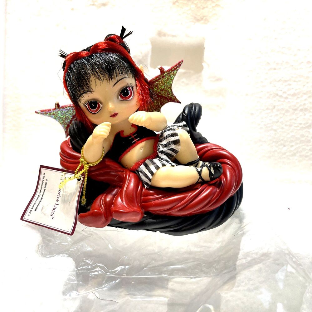 Fairy Figurine Goth Fantasy Ashton Drake Licorice Laces  Jasmine Becket Griffith